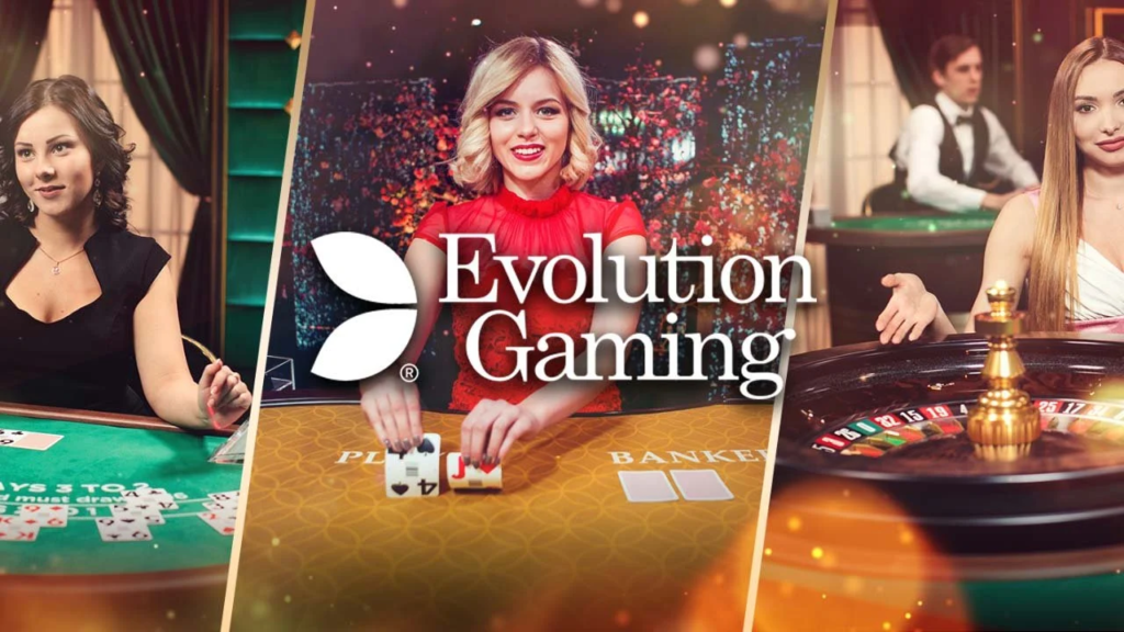 Live Game Providers such as Evolution Gaming 🌐